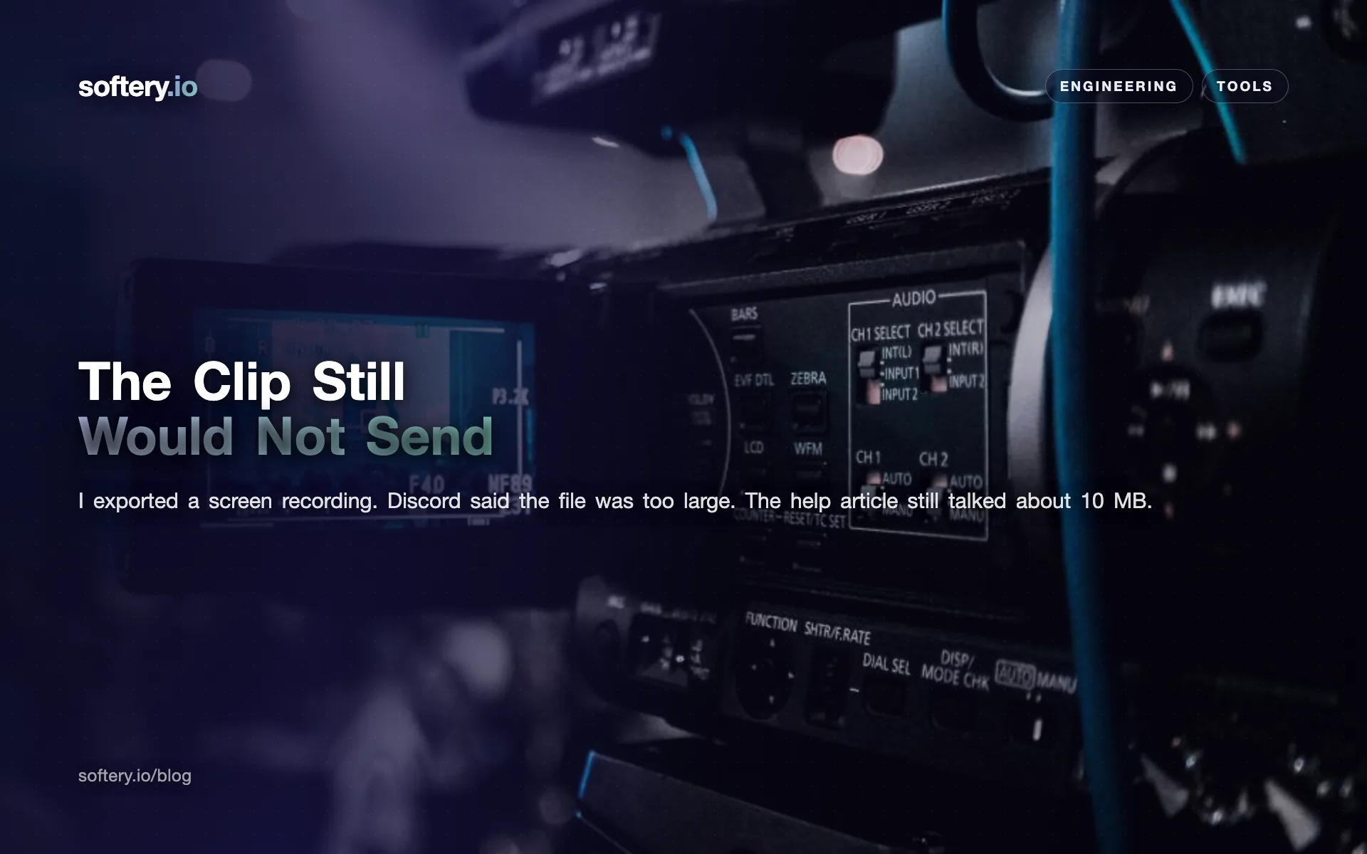 The Clip Still Would Not Send