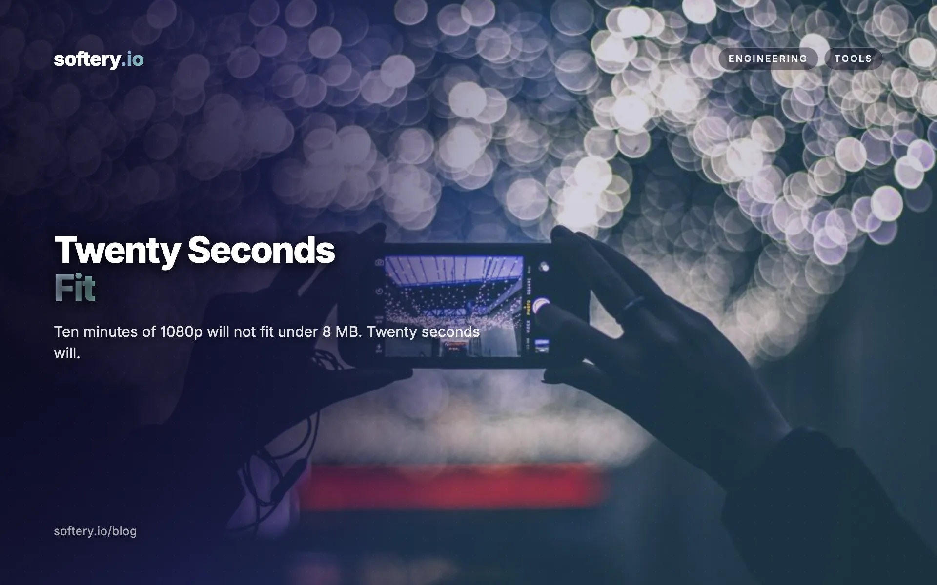 Twenty Seconds Fit